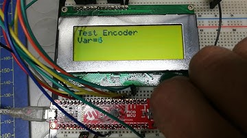 Rotary Encoder on PIC16F15376 Curiosity Nano