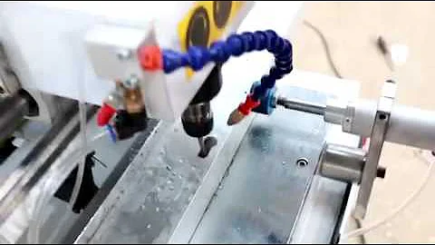 Aluminum window and door high-speed copying milling machine