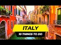 Top 10 Things to do in Italy 2023 | Travel Guide