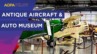 Massive Collection of Flying Antique Aircraft and Drivable Automobiles