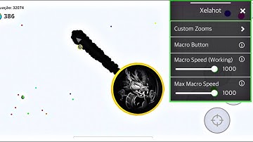 NEW MACRO MOD MENU!! | AGARİO MACRO ZOOM + X8 SPEEDER MOD MENU (AGARİO MOBİLE) أغاريو ماكرو الجديد