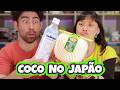 PROVAMOS um COCO DE VERDADE no JAPÃO! 🥥