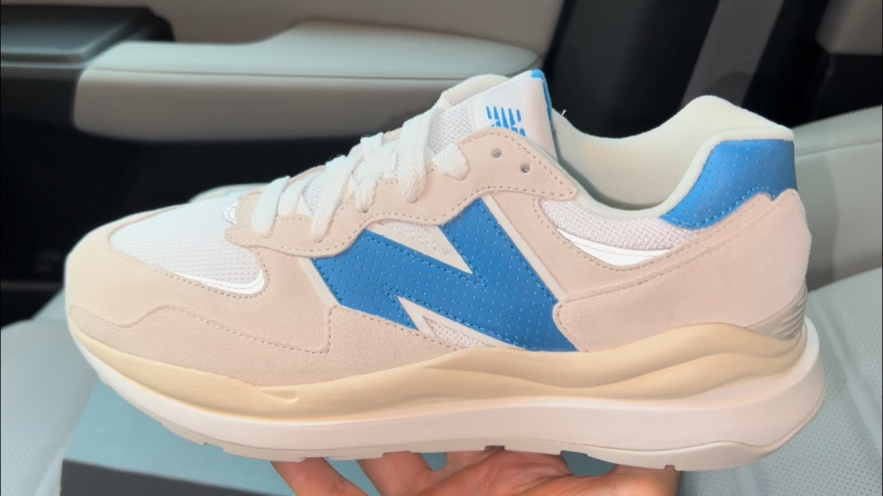 New Balance 57/40 Sea Salt Helium Blue Shoes YouTube