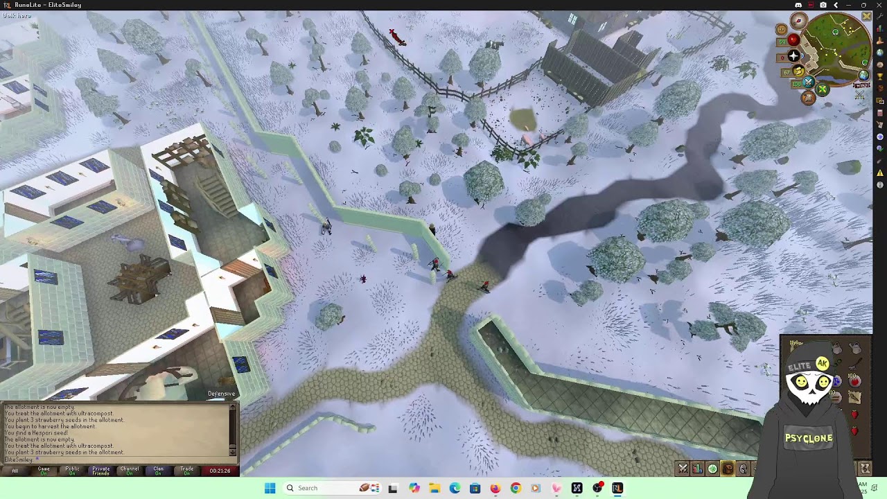 Eliteaksmiley plays OldSchool Runescape because i can't sleep.