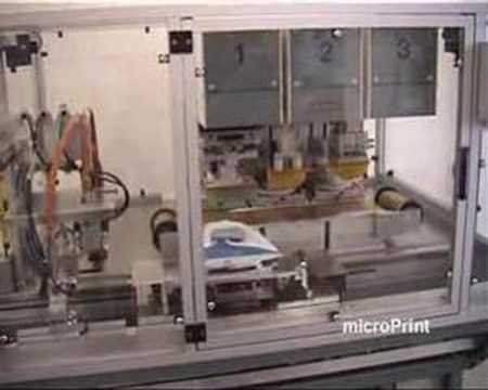 microPrint Modul Series Pad Printer - 3 pos. Iron Printing