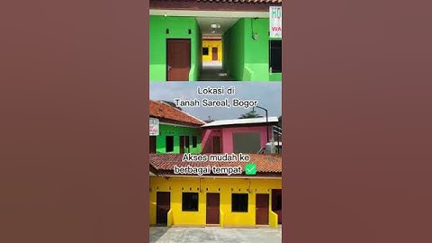 Kontrakan Murah dan Strategis di Bogor Tanah Sareal