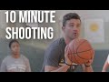 10 minutes of Shooting Drills with DJ Sackmann - HoopStudy Basketball
