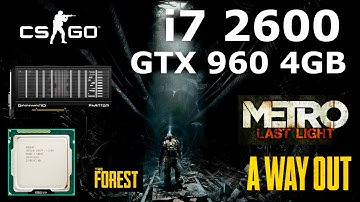 i7 2600 GTX 960 4GB | Can this CPU still game in 2025?