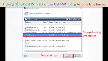 ghost Win 10 chuan UEFI-gpt, cài win 10 gpt