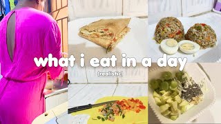 a realistic what i eat in a day|| simple home cooked meals|| healthy & high protein recipes