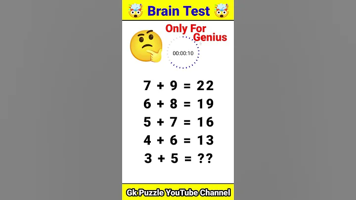 Can you solve this maths question🙋 #mathhacks #braintest #generalknowledge #mathstricks #logic #gk