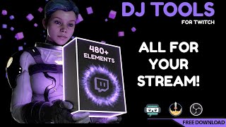 FREE DJ TOOLS FOR STREAMING | Free Download After Effects