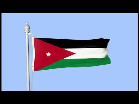 علم الأردن يرفرف مع اغنية هذي بلدنا لسميرة العسلي