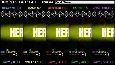 DDR / First Time - SINGLE (DanceDanceRevolution A)