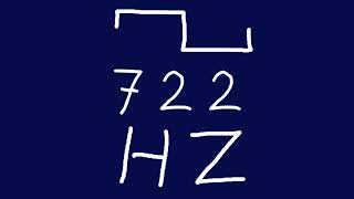722 hz square