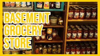 Building a Grocery Store in my Basement | PANTRY RESTOCK | Home Grocery Store Tour!