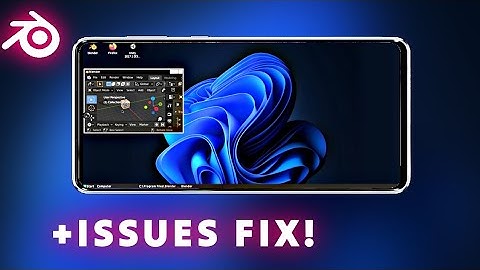 How To Download Blender 4.3 on Your Phone! + graphics card error