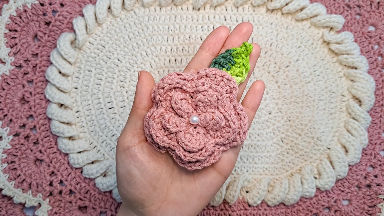Flor de crochê