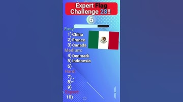 Expert Flag Quiz 28!💥🤯