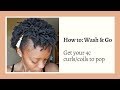 How to: Wash &amp; Go