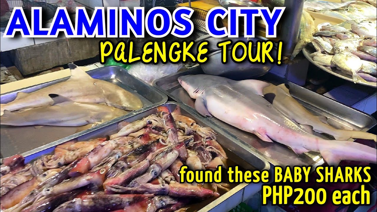 ALAMINOS CITY PALENGKE TOUR Filipino Food Market in Alaminos