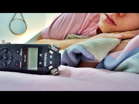 ASMR TRIGGERS OBSERVANDO EU INDO DORMIR