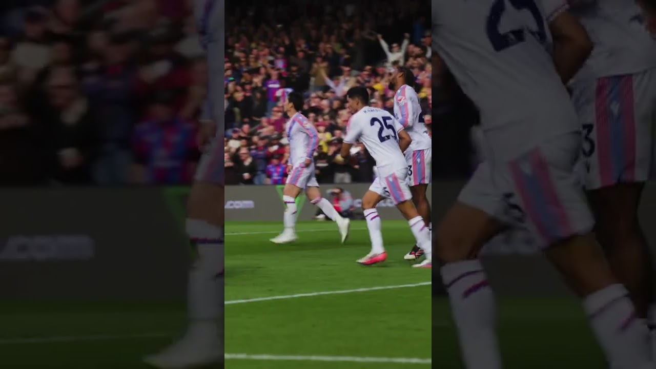First Premier League goal for Daichi Kamada 🥰 #crystalpalace #cpfc #football