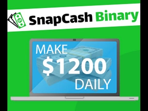 SnapCash Binary Review Software System! SCAM AVOID?