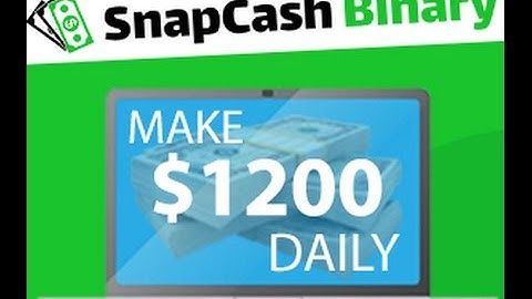 SnapCash Binary Review Software System! SCAM AVOID?