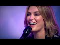 Delta Goodrem performing Solid Gold on Sunrise - 9th October 2020