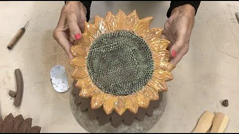 Art with Dianne Mahaffee: Clay Sunflower Bowls and...