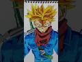 Trunks drawing #shorts #anime