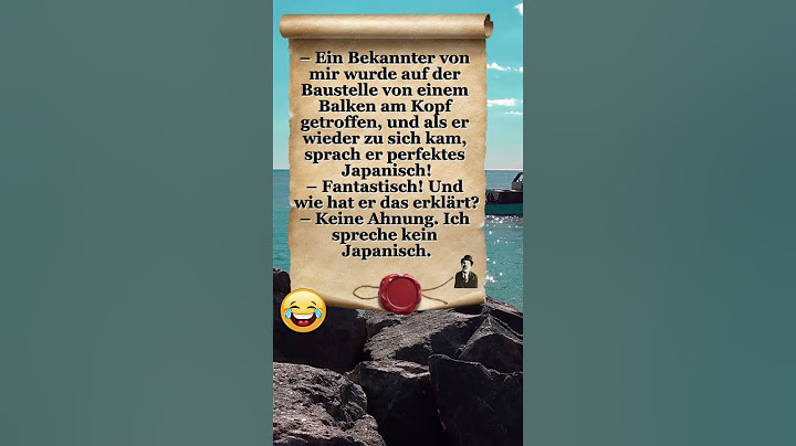 "Kopfschlag… und plötzlich spricht er Japanisch?!"