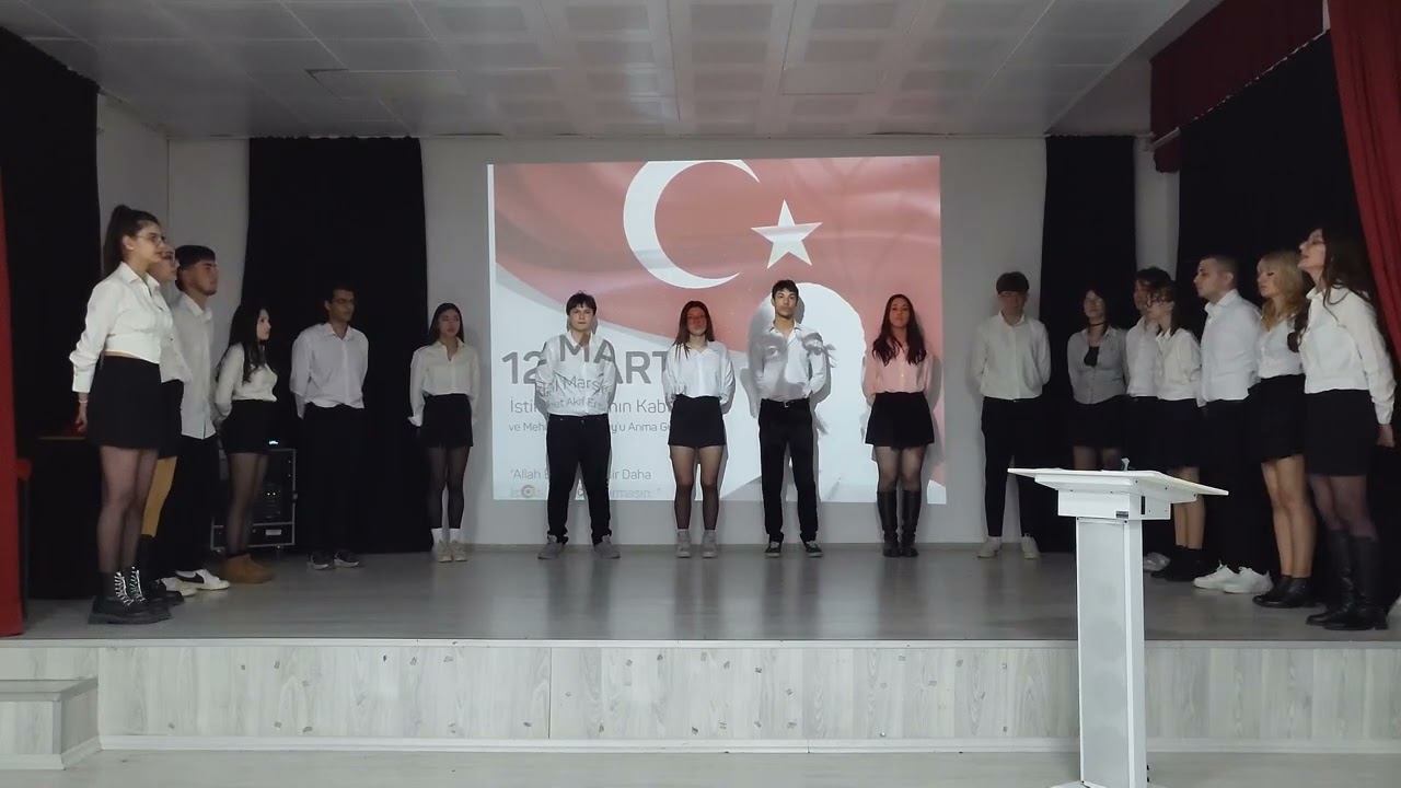 Oratoryo - 12 Mart İstiklal Marşının Kabulü ve Mehmet Akif ERSOY’u Anma Programı