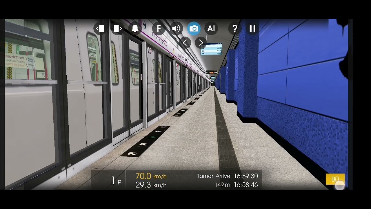[未來系列]Hmmsim 2 Hong Kong MTR 香港港鐵 北港島線 North Island line (Tamar 添馬 -Po ...