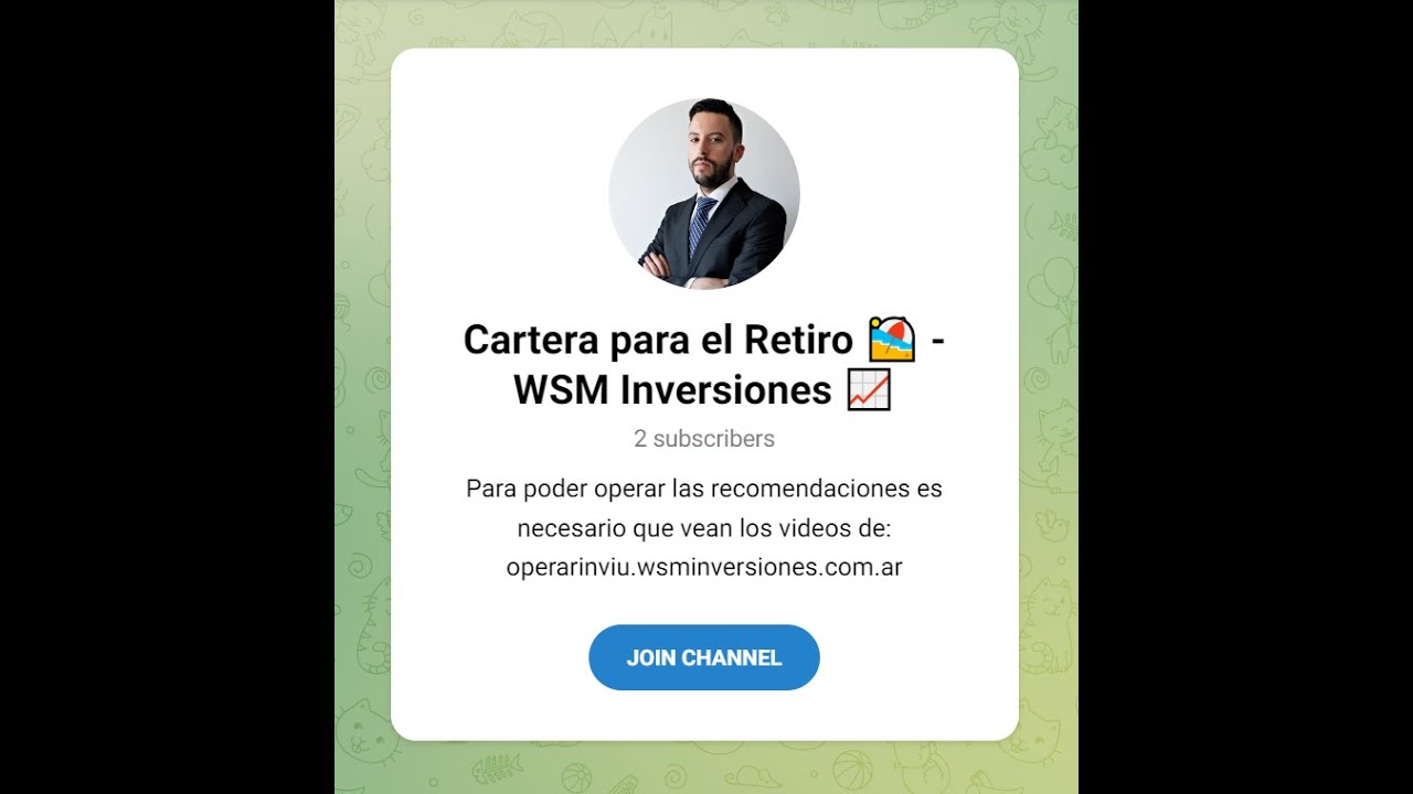 Aprovechar Cartera para el Retiro - WSM Inversiones - YouTube