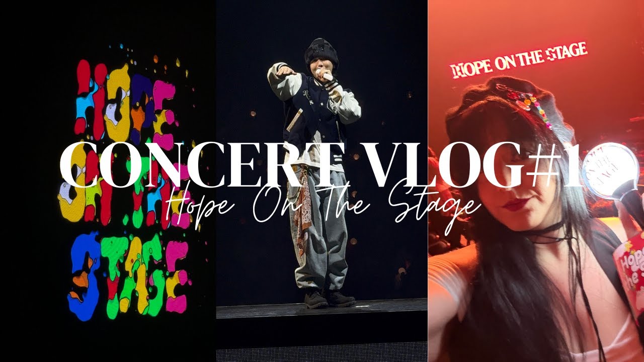 Concert Vlog #1: Hope On The Stage Edition