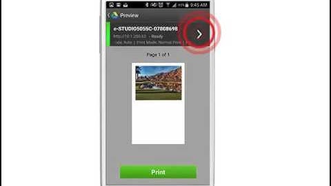 Print Documents from Cloud Storage with e-BRIDGE Print & Capture (Android)