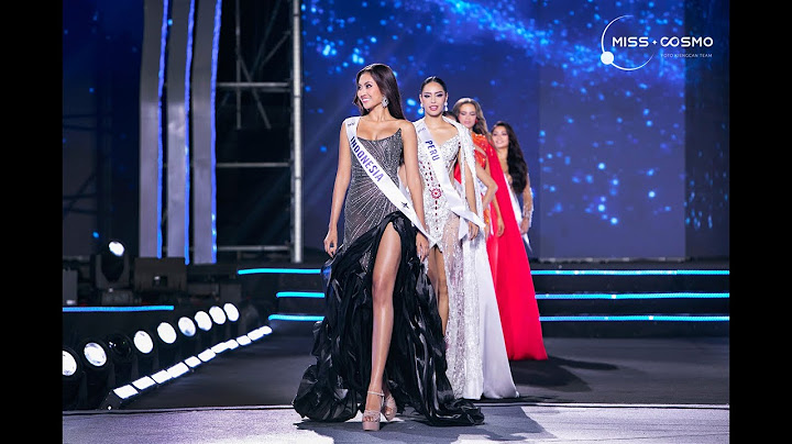 FOCUS CAM | THE TOP 10's EVENING GOWN PERFORMANCE | THE GRAND FINALE MISS COSMO 2024