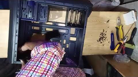 GIGABYTE Z390UD Core i5 9400F ASUS 1070 system build time lapse by Pakistani Pc Builds.