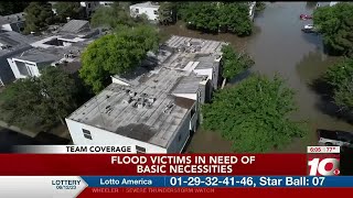 ‘The real work begins’: Flood victims in need of basic necessities