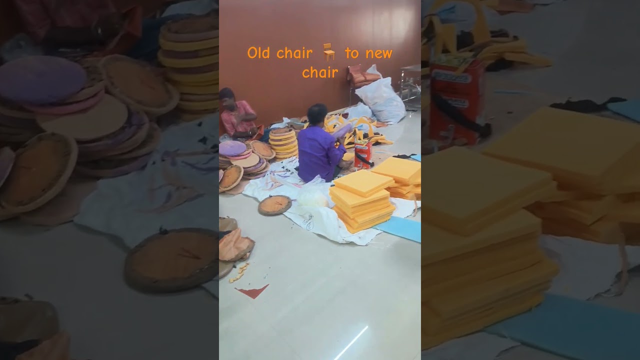 old chair to new chair making video 