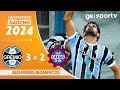 Grmio 3 x 2 caxias  melhores momentos  campeonato gacho  geglobo