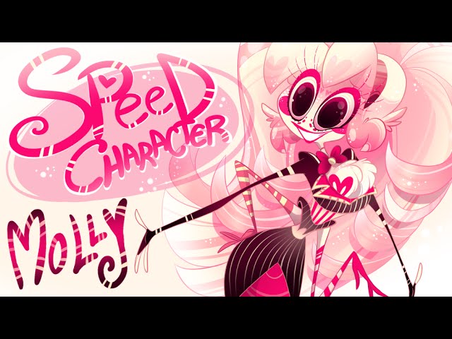 SPEED DRAW- Hello Dolly (Hazbin Hotel)- Vivziepop 