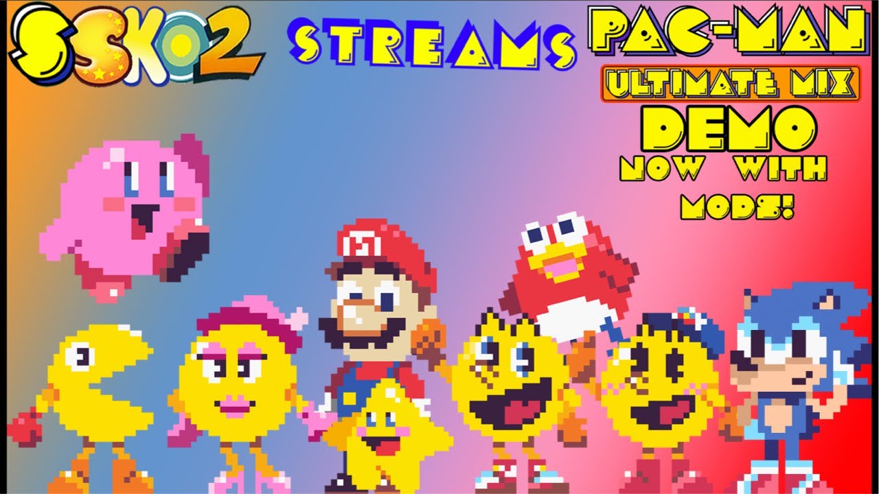 THE ULTIMATE Mods!! Pac-Man Ultimate Mix (Public) Demo is here!