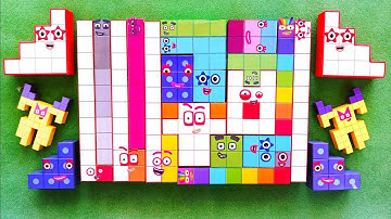 Looking for Numberblocks NEW 11 12 Puzzle Tetris Shape, ASMR Satisfying video