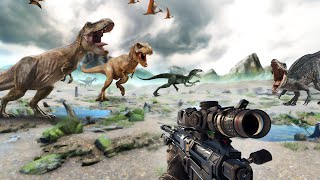 공룡 게임 : 동물 사냥 게임-Trex Games 안드로이드 게임 플레이 screenshot 2