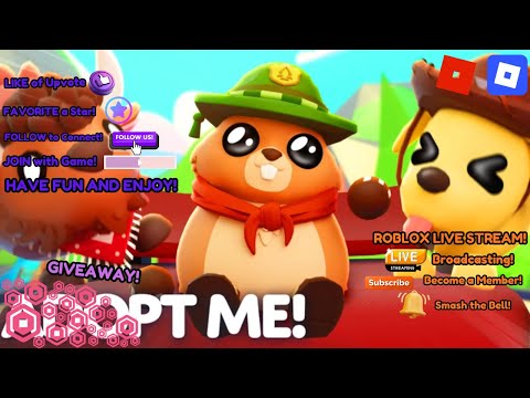 SUMMER CAMP + Giveaway - Adopt Me🔴