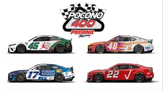 NASCAR Cup Series Paint Scheme Preview: Pocono