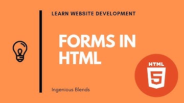 How to create Forms in HTML 5 | Web Development in Urdu/Hindi